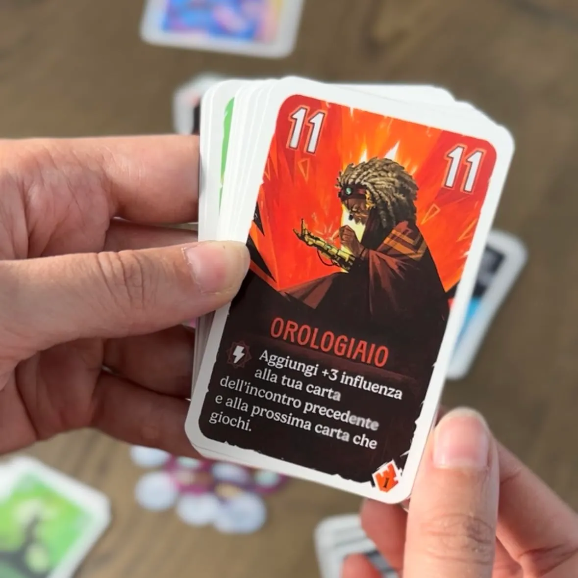 Giochi Uniti Cardia GU856 gioco di carte 2 giocatori