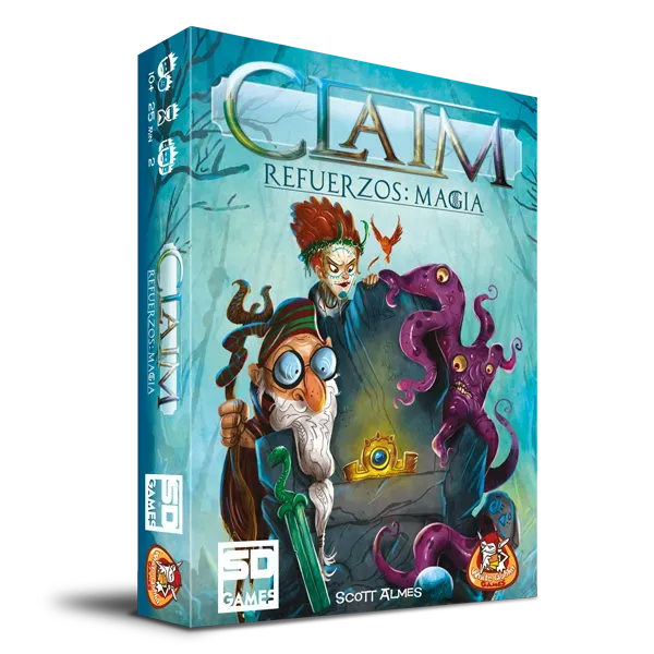SD Games Claim Refuerzos Magia espansione 2 giocatori