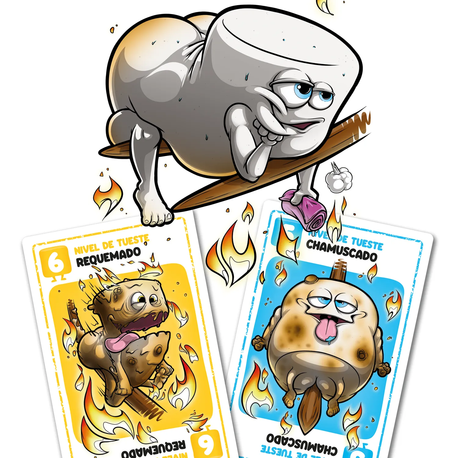 SD Games Arschmallows gioco di carte 65 carte bluff