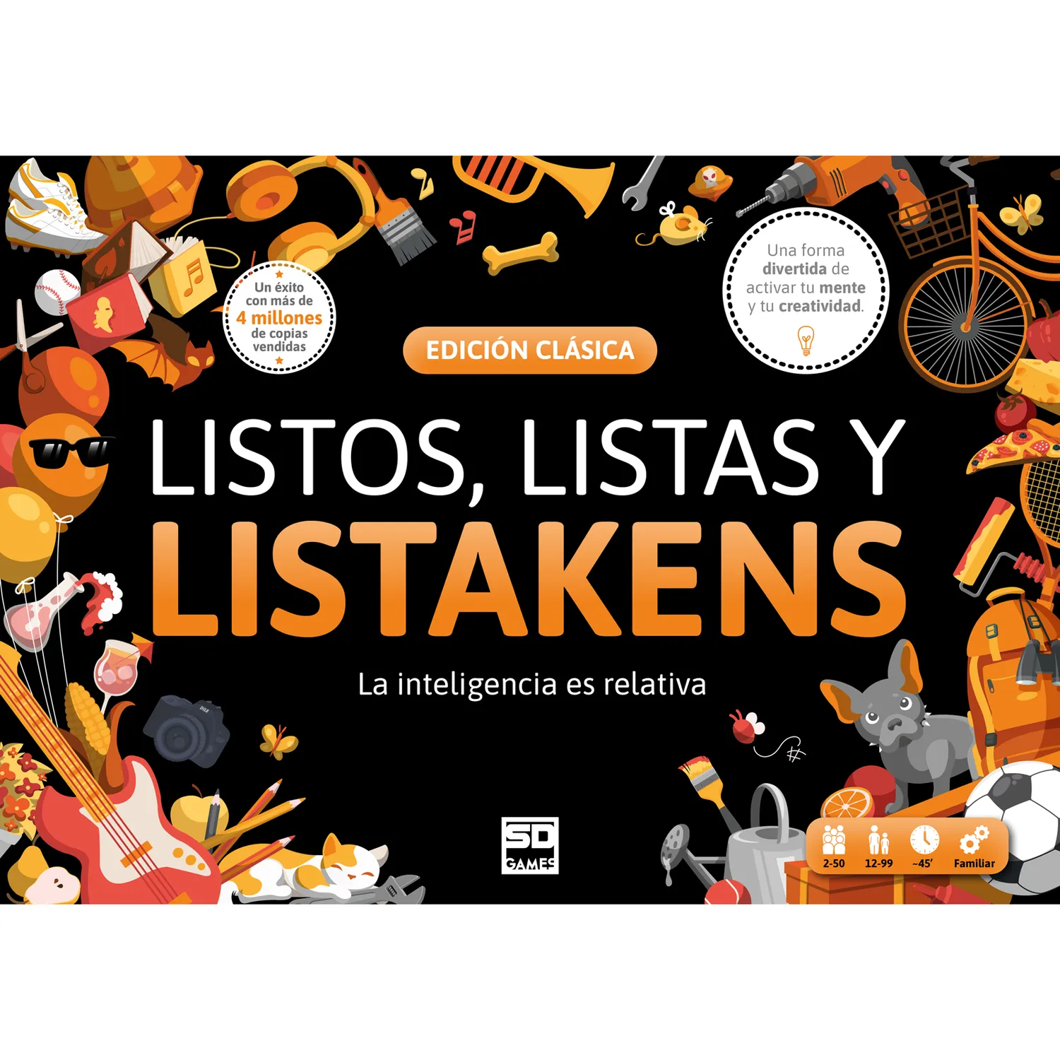 SD Games Listos Listas Listakens gioco quiz classica