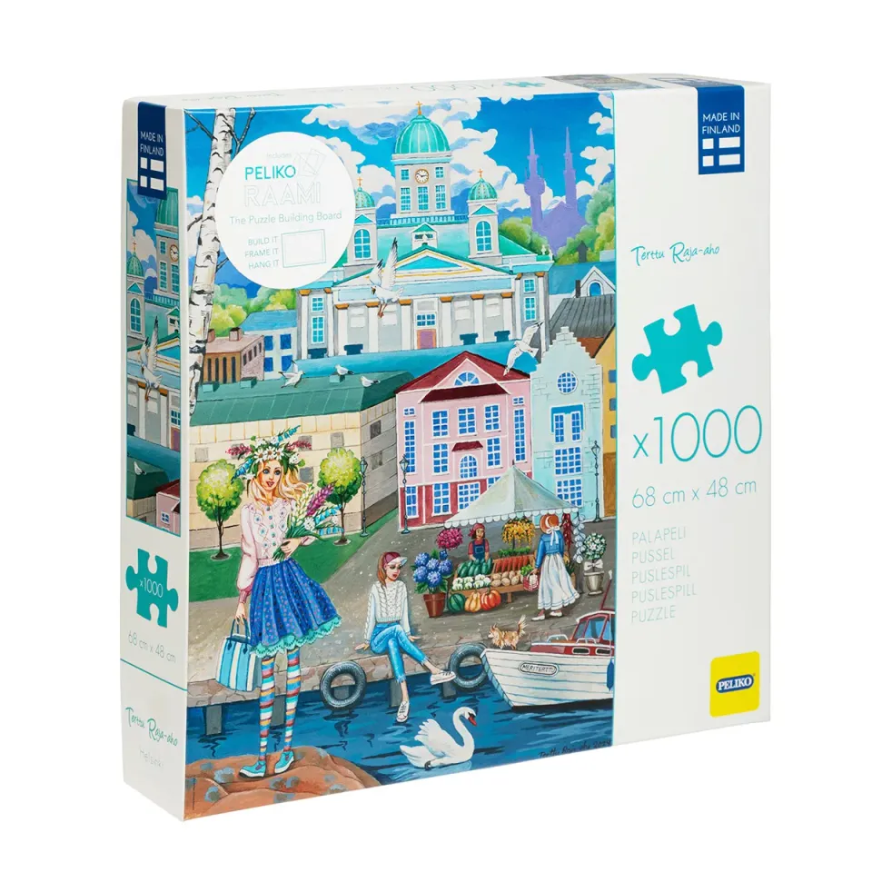 Peliko Terttu Raja-aho Helsinki puzzle 1000 pezzi città