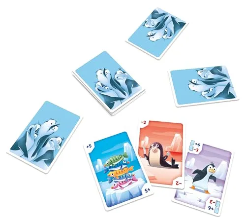 Giochi Uniti Last Penguin gioco di carte 3-6 giocatori party