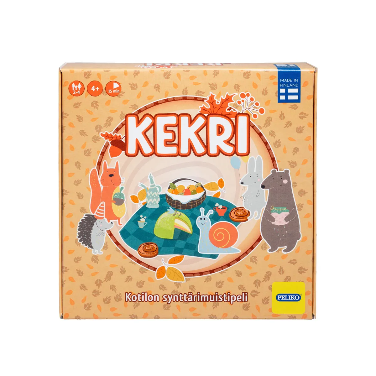Peliko Kekri memory bambini con tabellone