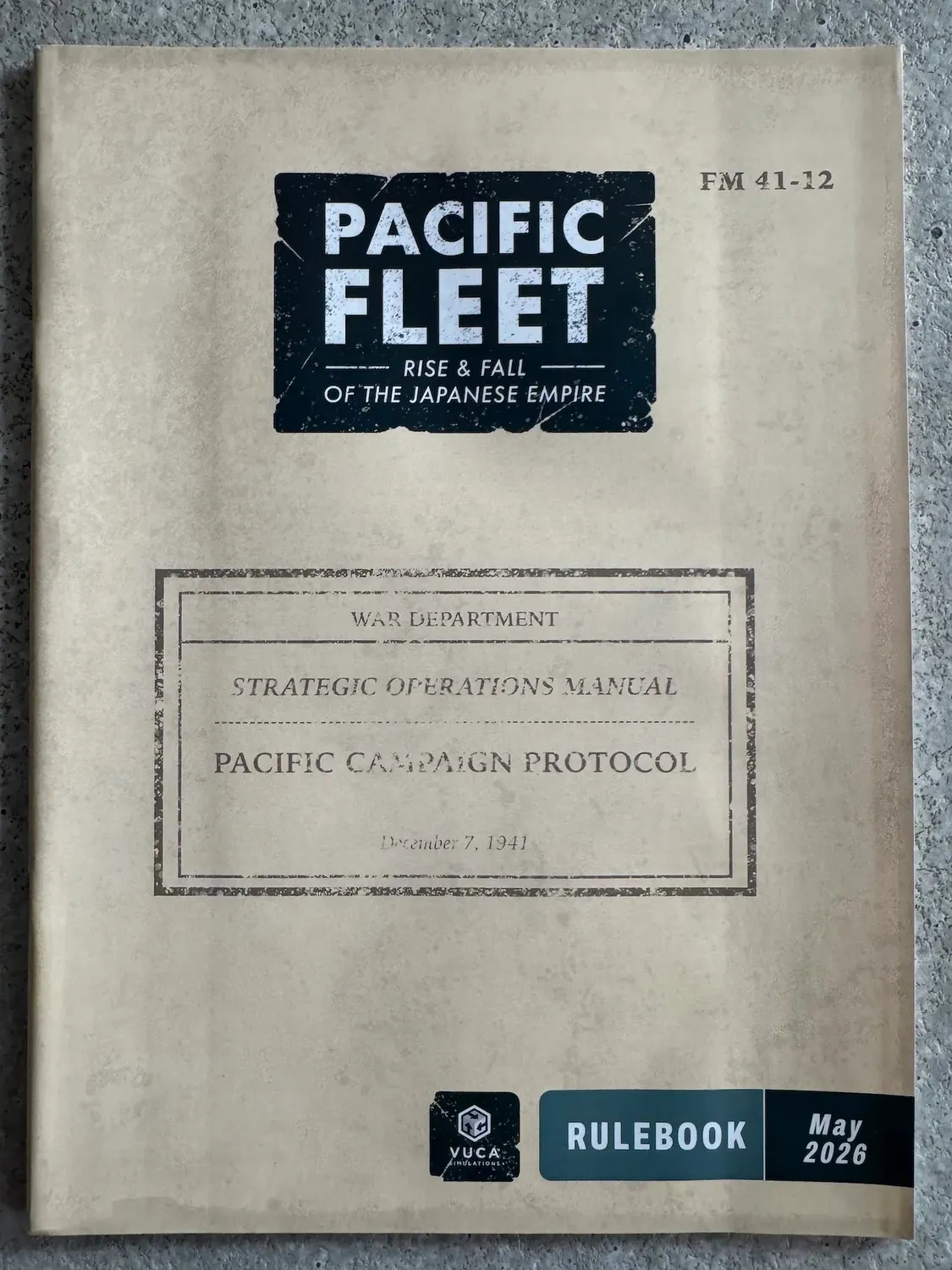 VUCA Pacific Fleet gioco strategico Pacifico WWII
