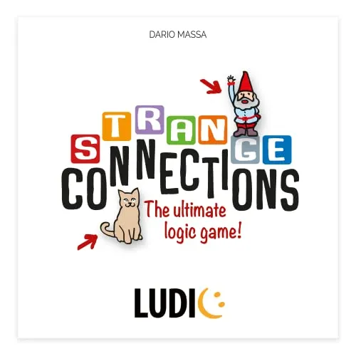 Ludic Strange Connections gioco di società logico 2-6 giocatori