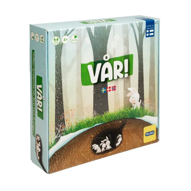 Peliko Vår! gioco da tavolo per bambini stile ludo