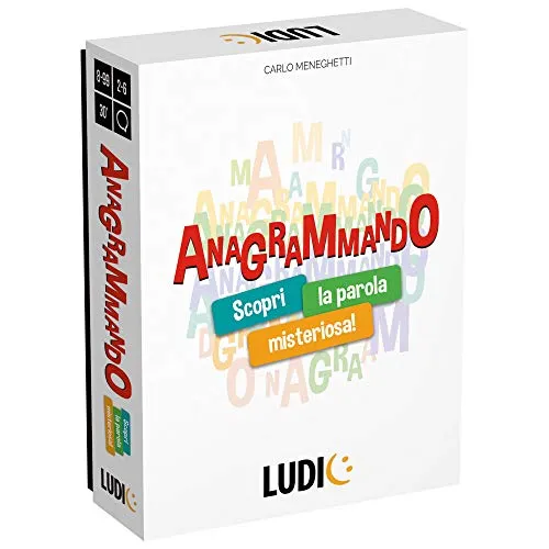 Ludic Anagrammando IT27644 gioco 2-6 giocatori misteriosa