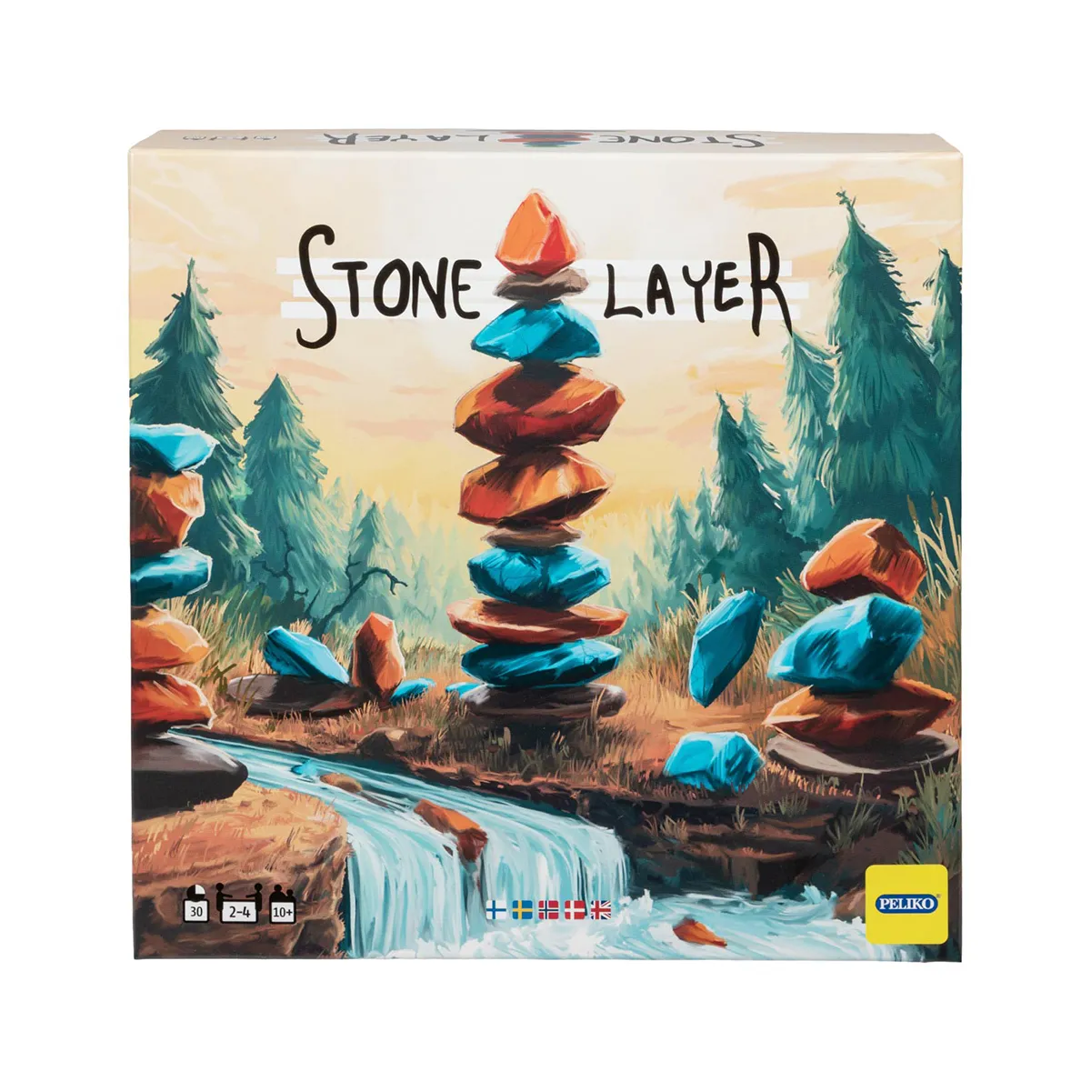 Peliko Stone Layer gioco da tavolo di equilibrio