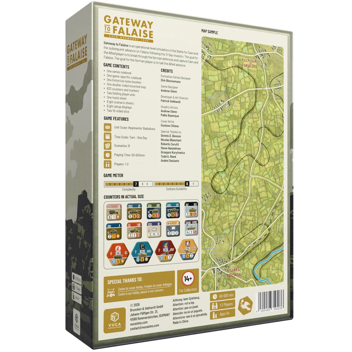 VUCA Formation Series 2 Gateway to Falaise wargame