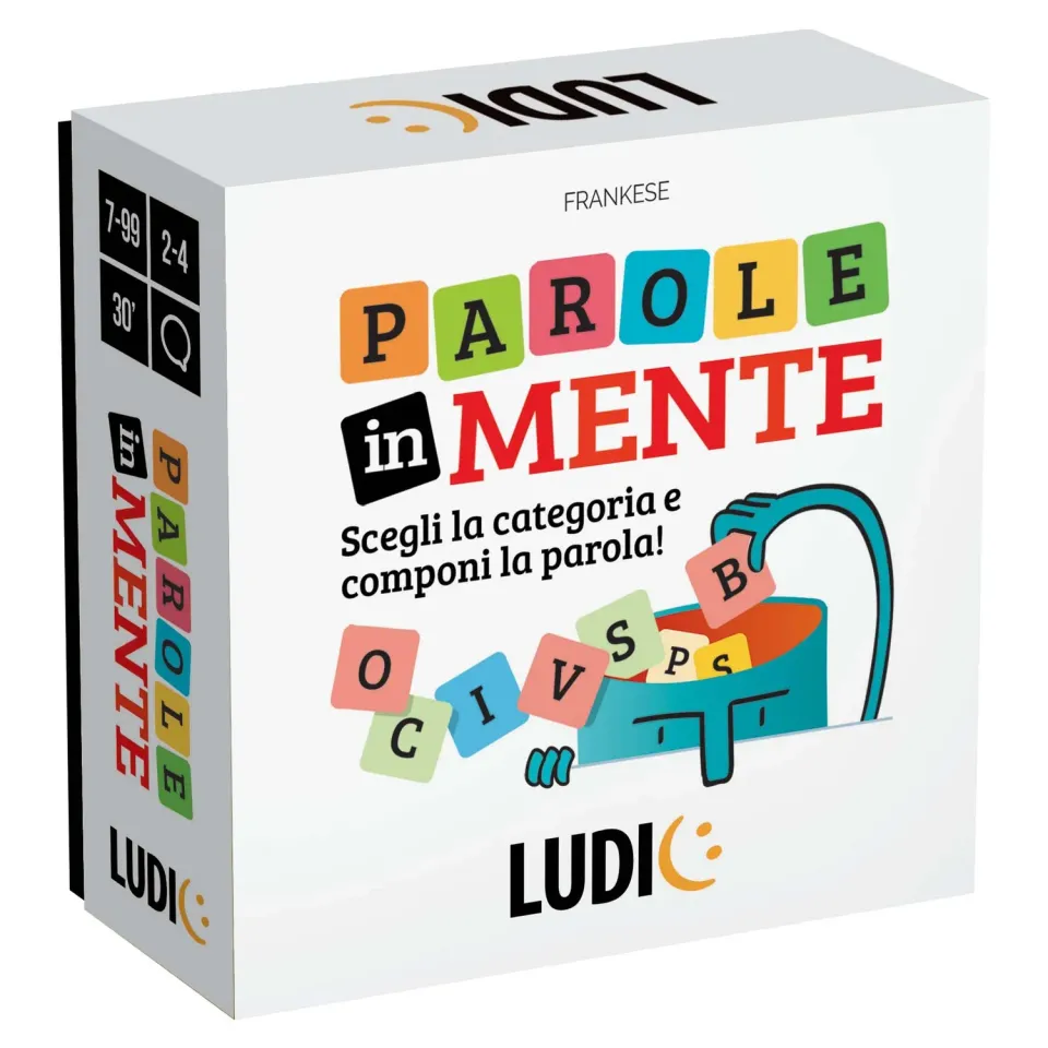 Ludic Parole in Mente gioco di carte nuova edizione
