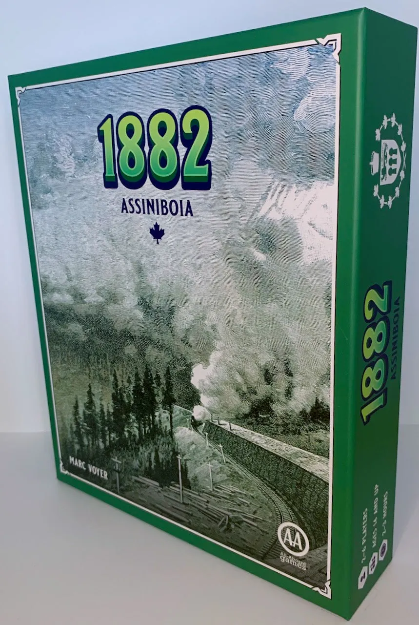 All-Aboard Games 1882 gioco da tavolo ferroviario 18xx