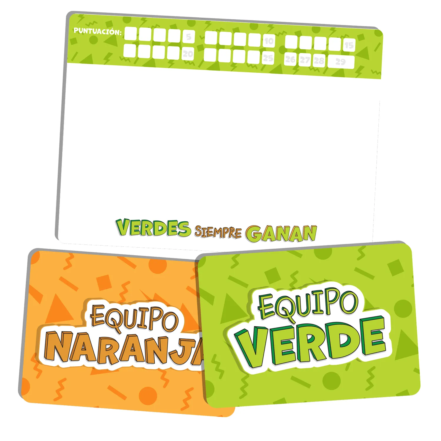 SD Games Verdes Siempre Ganan party game squadre