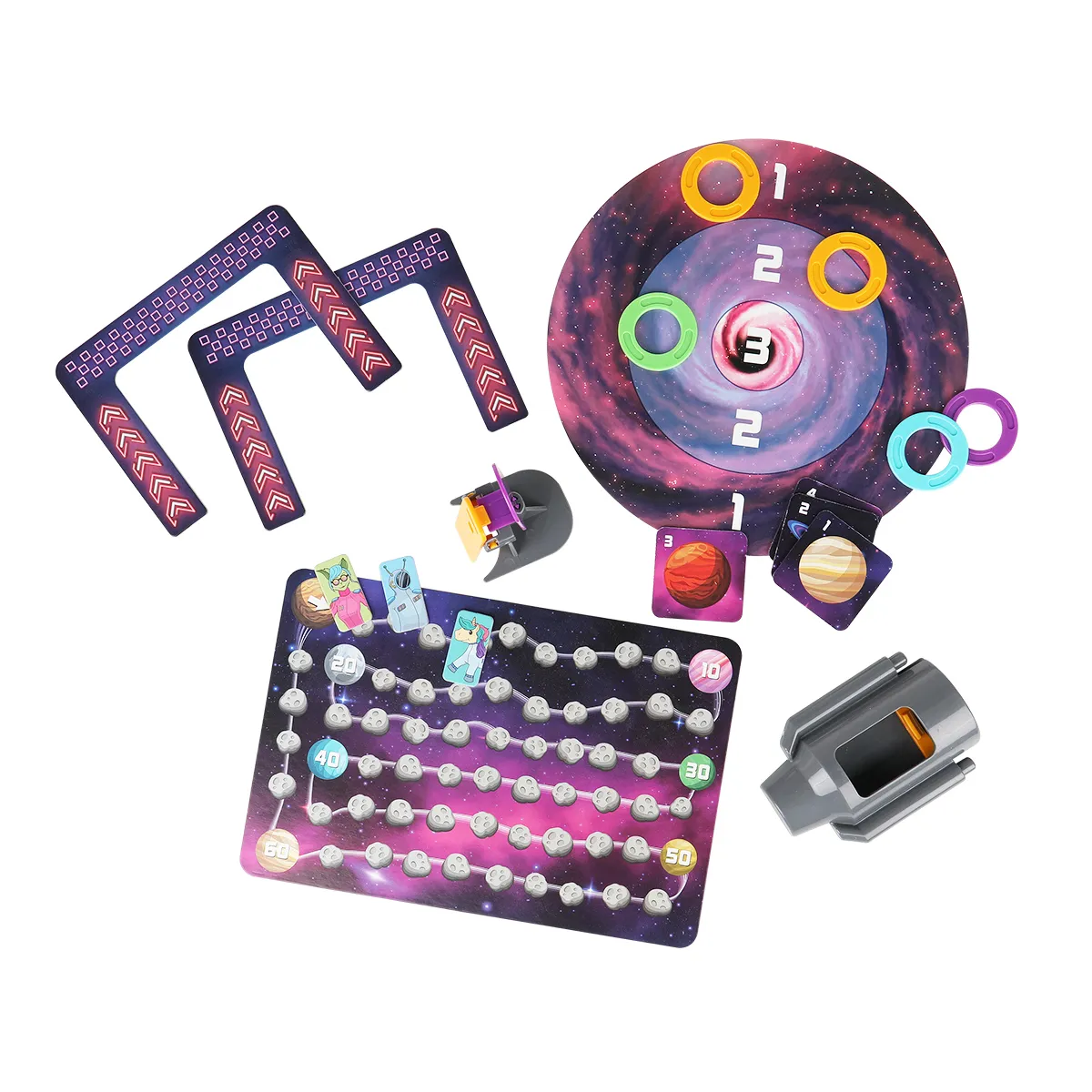 Peliko Galactic Games gioco di abilita per famiglie
