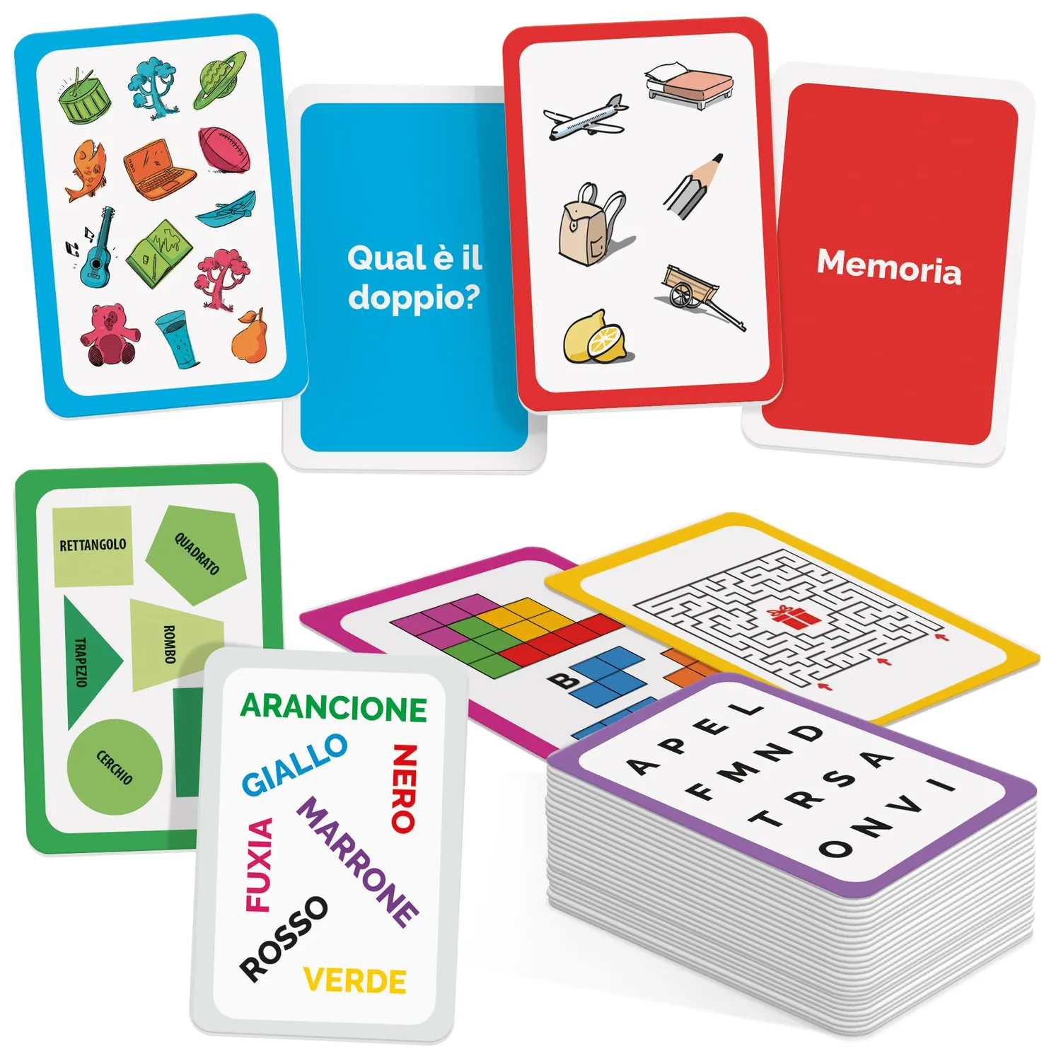 Ludic Tasca-Cards Sfide Allenamente carte 108 sfide