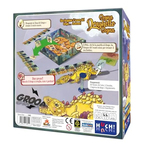 Giochi Uniti Sogna Draghetto Sogna GU861 gioco da tavolo cooperativo