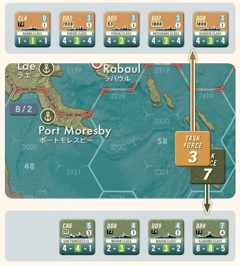 VUCA Pacific Fleet gioco strategico Pacifico WWII
