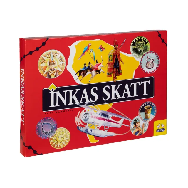 Peliko Inkas Skatt gioco da tavolo svedese 2-6 giocatori