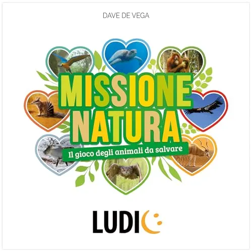Ludic Missione Natura IT27576 gioco società animali 2-4