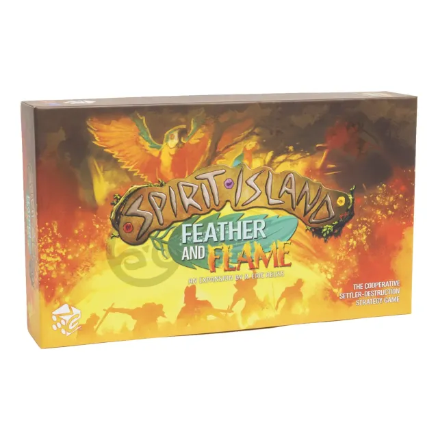 Spirit Island Feather and Flame espansione 4 spiriti retail box