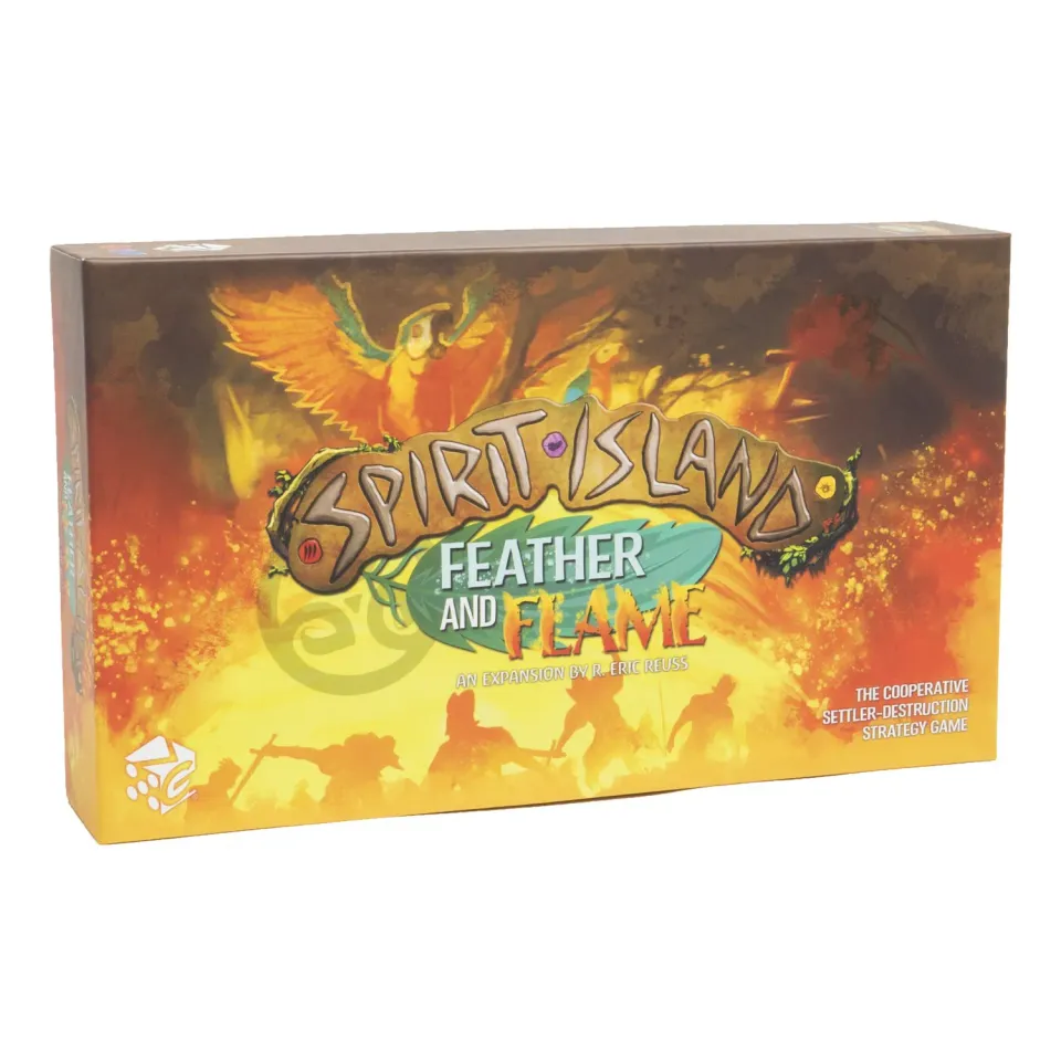 Spirit Island Feather and Flame espansione 4 spiriti retail box