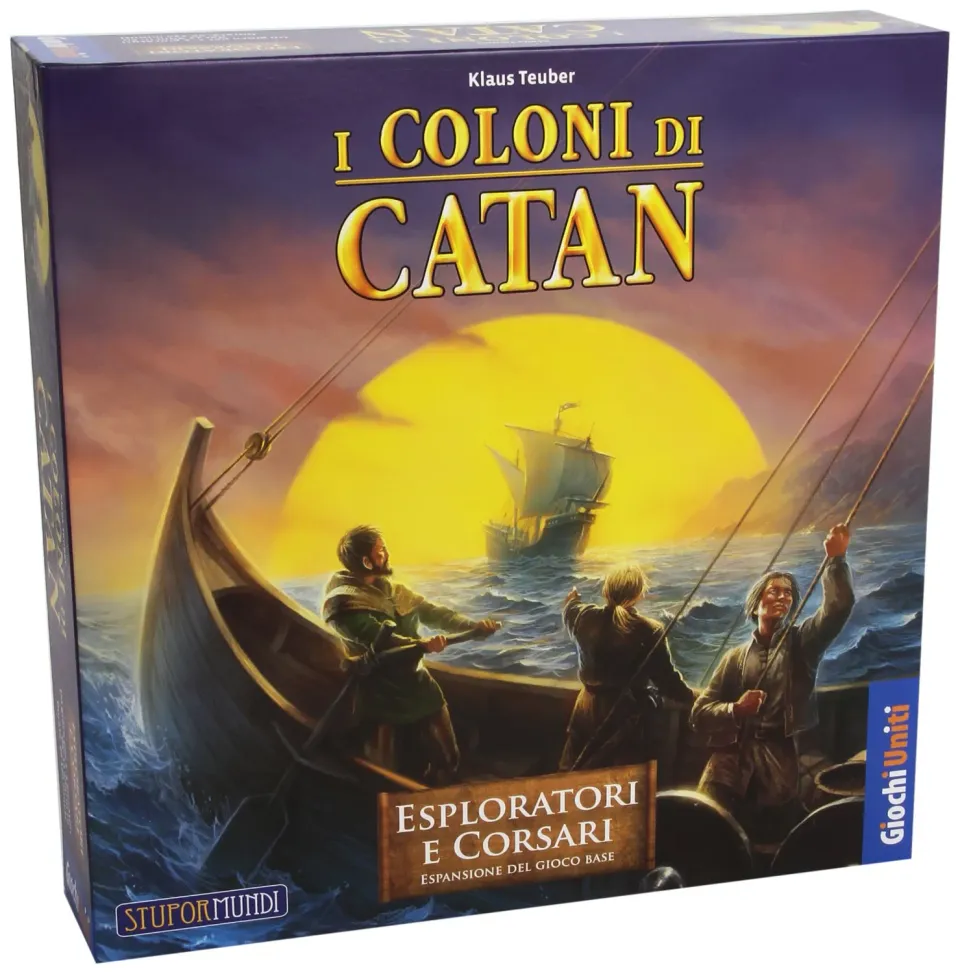 Giochi Uniti Catan Esploratori e Corsari espansione 3-4 giocatori