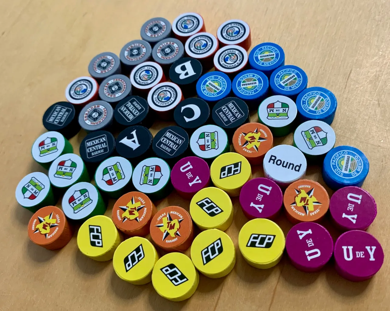 All-Aboard Games 18MEX gioco da tavolo ferrovie Messico
