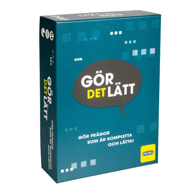 Peliko Gör Det Lätt gioco di parole in svedese