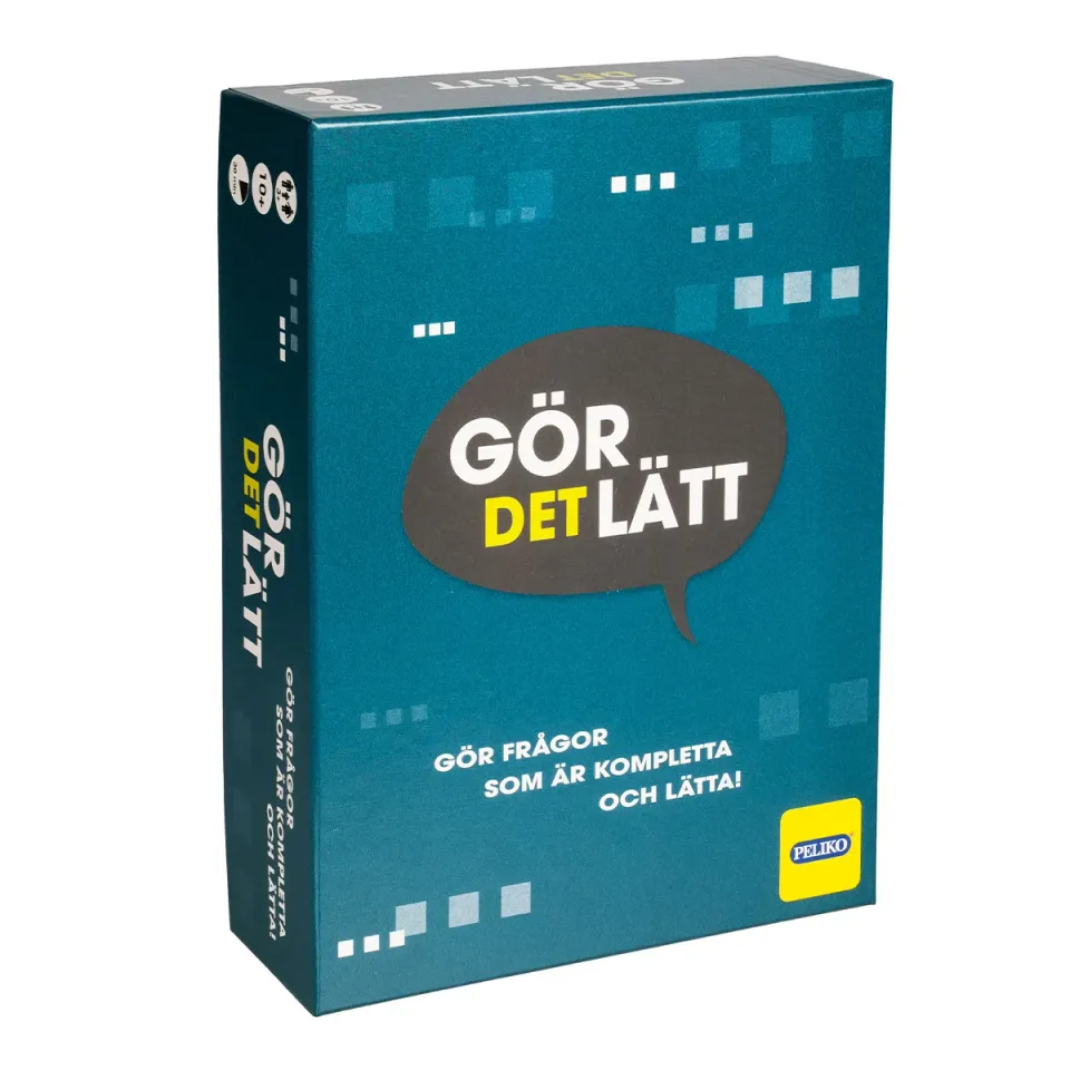 Peliko Gör Det Lätt gioco di parole in svedese