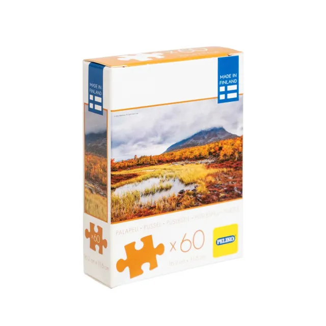 Peliko Saana mini puzzle 60 pezzi Lapponia