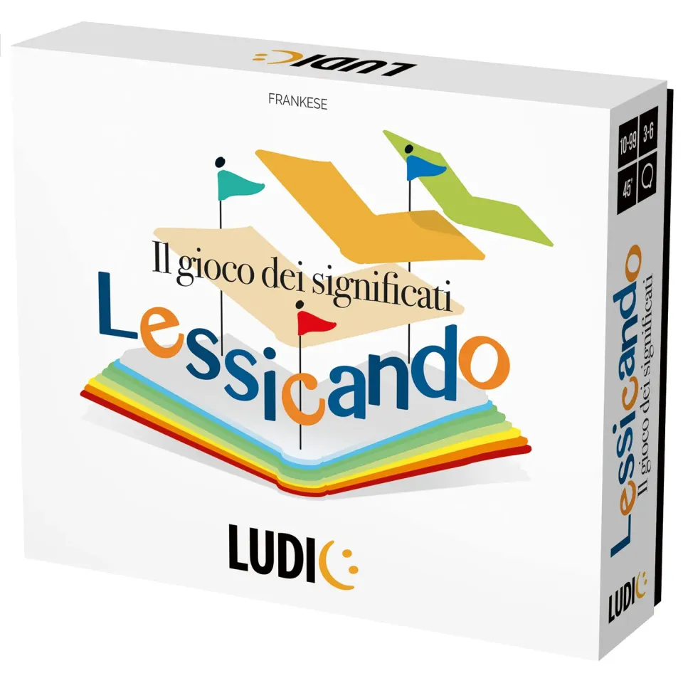 Ludic Lessicando IT27781 gioco di società significati 3-6 giocatori