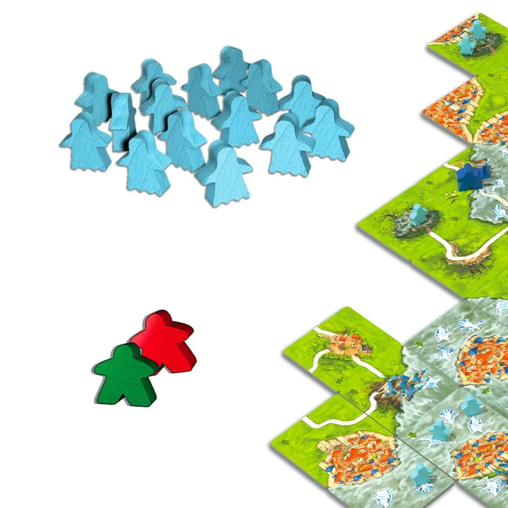 Carcassonne Nebbie su Carcassonne GU751 gioco cooperativo